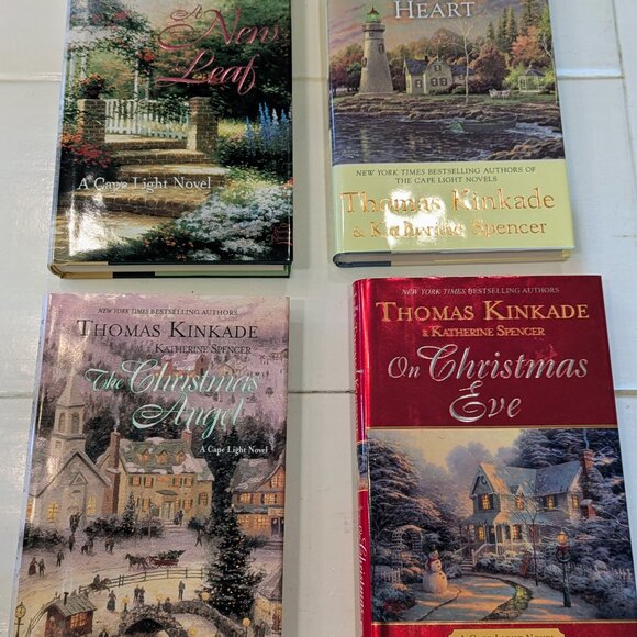 Lot of 13 New Cape Light Series HC Thomas Kinkade Katherine Spencer Book Holiday - Picture 5 of 10